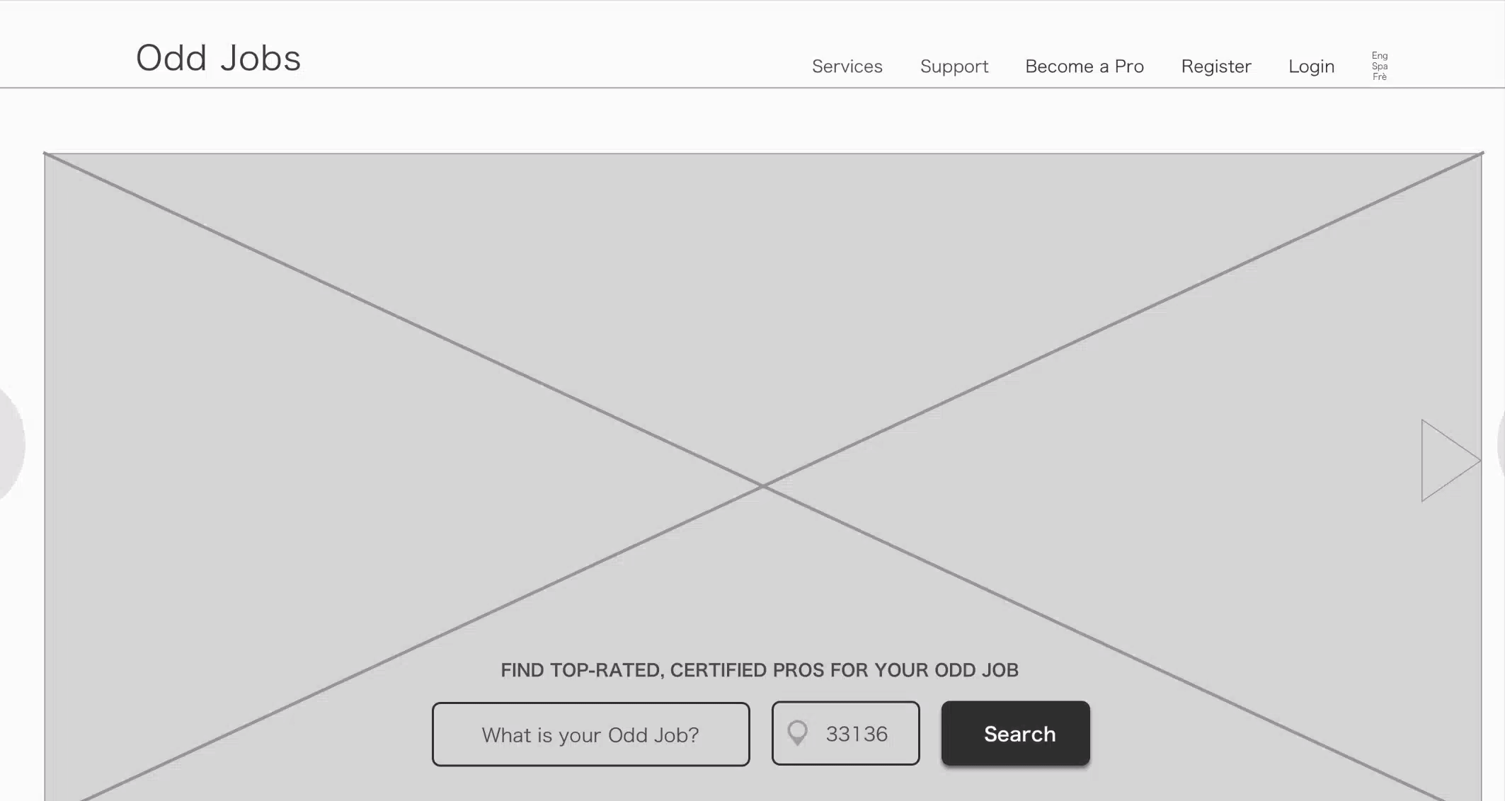 Wireframe CTA